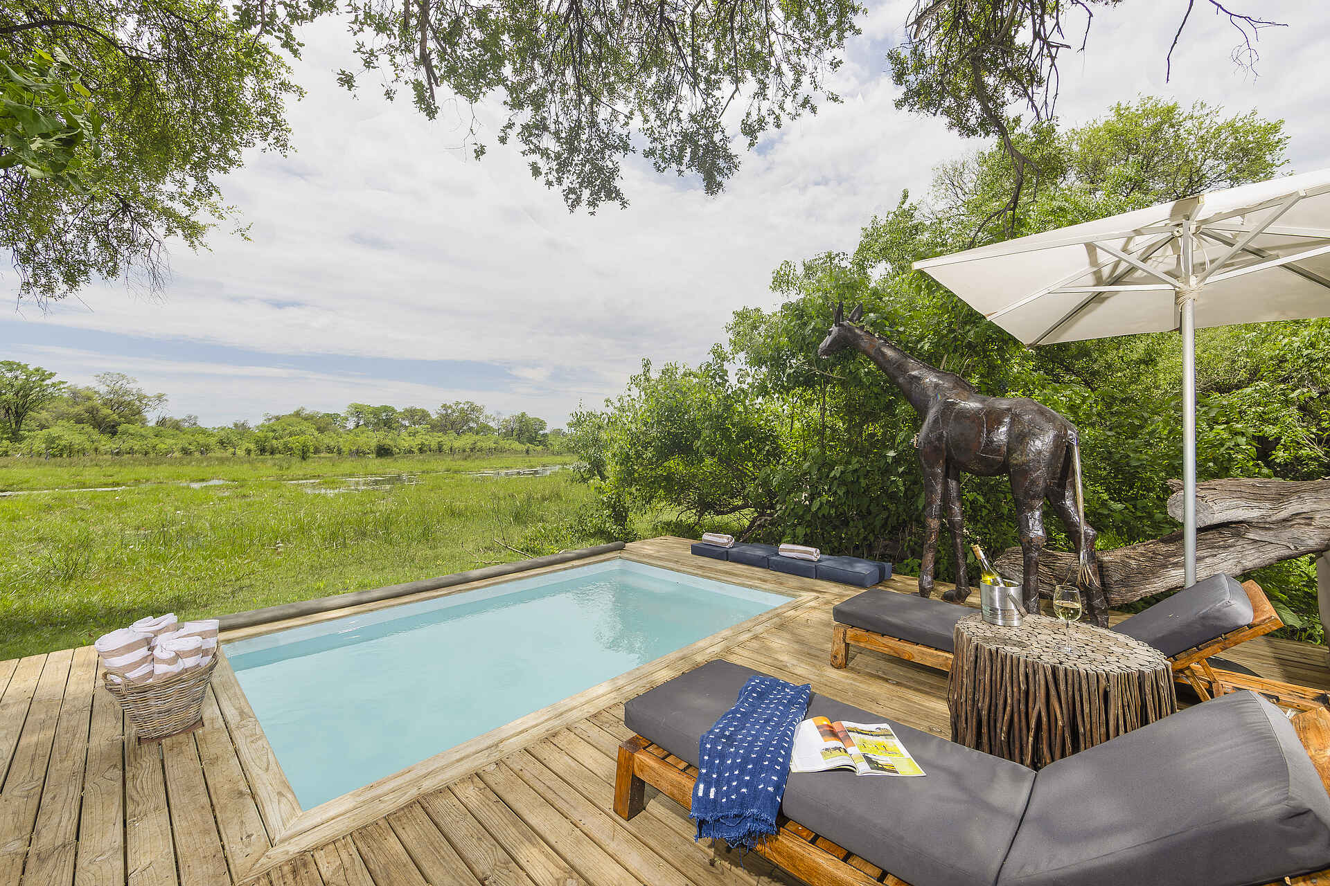 MmaTsebe Tented Camp: Pool MmaTsebe Tented Camp: Pool