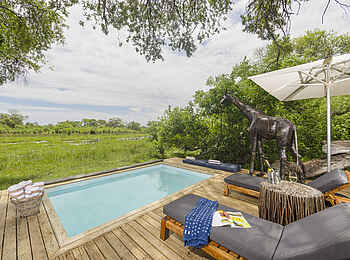 MmaTsebe Tented Camp: Pool