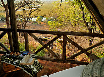 Muchenje Safari Lodge: Zeit zum Lesen