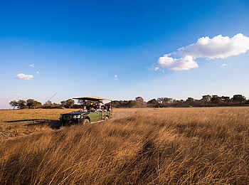 Mukambi Busanga Plains Camp: Im Land Rover durch den Kafue Mukambi Busanga Plains Camp: Im Land Rover durch den Kafue