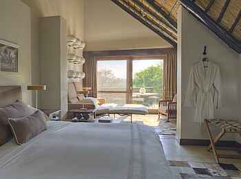 Phinda Mountain Lodge: Doppelzimmer mit Zusatzbett Phinda Mountain Lodge: Doppelzimmer mit Zusatzbett