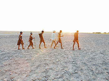 San Camp: Walking Safari