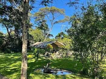 The Woodlands Camp: Zeltsuite von außen