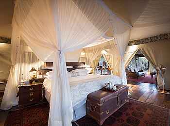 Zarafa Camp: Geräumiges Gästezelt Zarafa Camp: Geräumiges Gästezelt