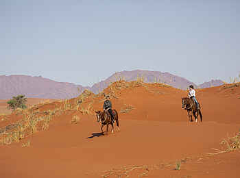 Kwessi Dunes Lodge: Ausritt