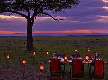 Olare Mara Kempinski: Bush Dinner