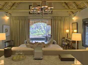 &Beyond Ngala Safari Lodge: Cottage von innen