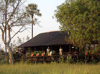 Delta Camp: Hauptgebäude Delta Camp: Hauptgebäude