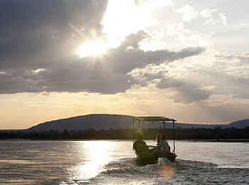 Kiba Point Selous: Auf dem Rufiji River