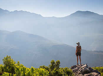 La Clé Lodge: Wandern in Franschhoek La Clé Lodge: Wandern in Franschhoek