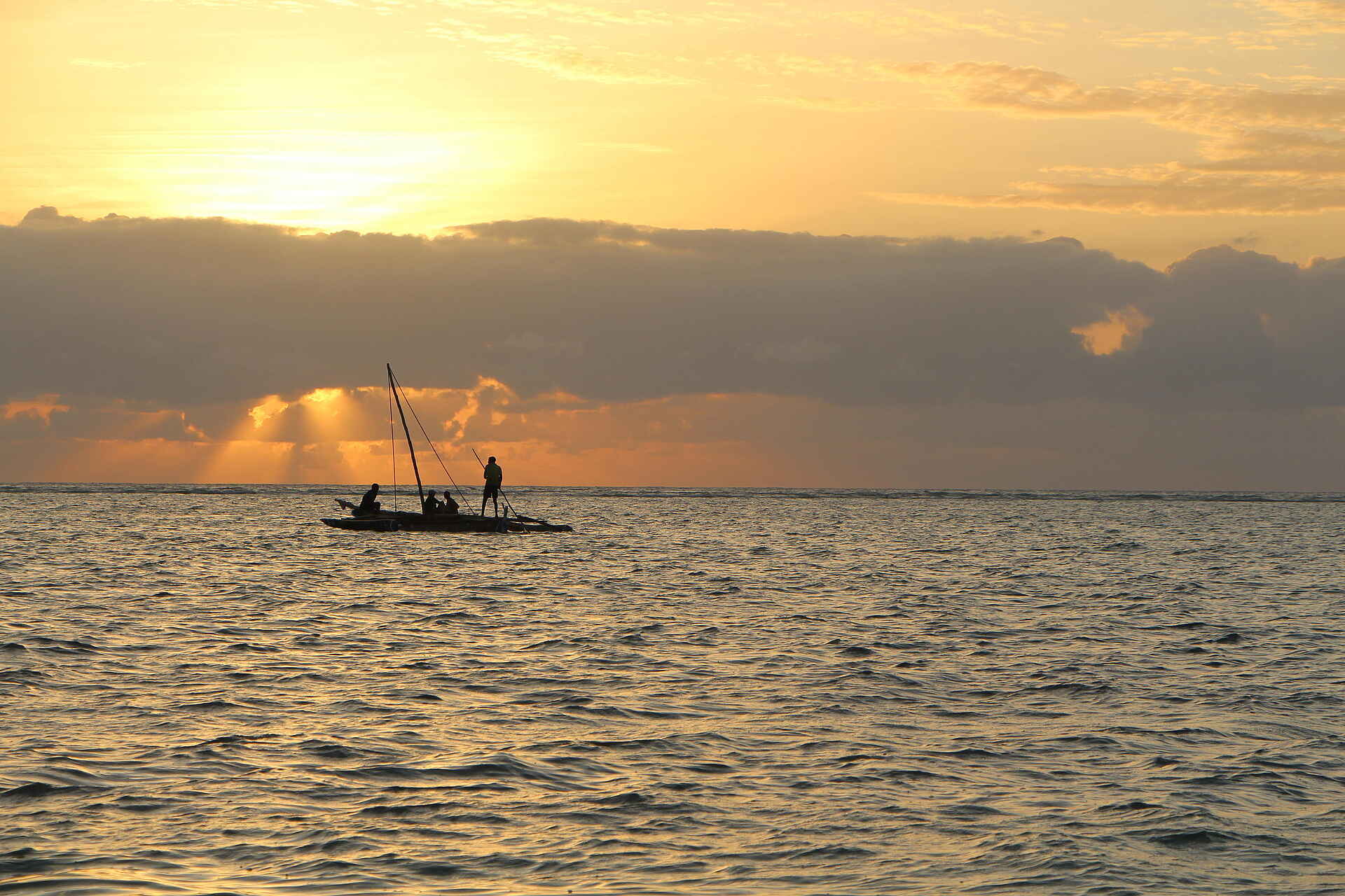 Rubondo Island Camp: Ein Dhow Ausflug