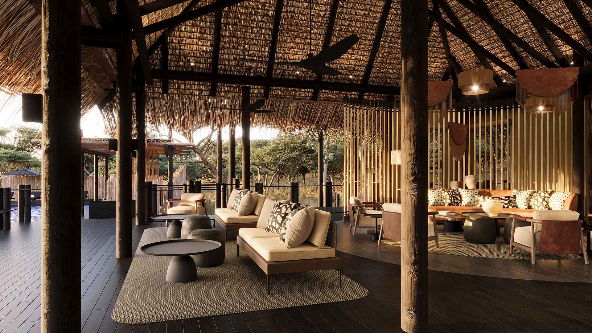 Sediba Sa Rona Lodge: Die Lounge Sediba Sa Rona Lodge: Die Lounge