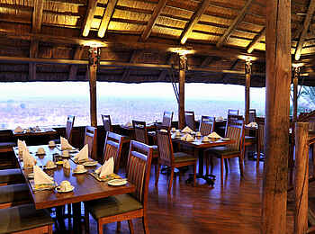 Victoria Falls Safari Lodge: Speisesaal