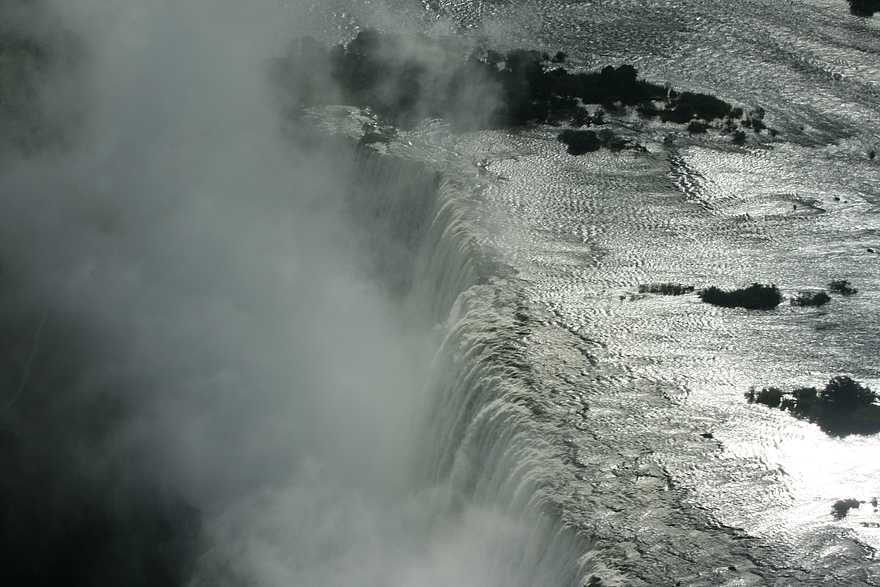 Waterberry Lodge: Luftbild der Viktoriafälle Waterberry Lodge: Luftbild der Viktoriafälle