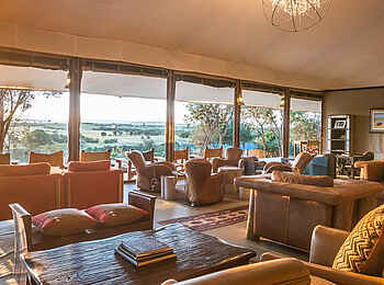 Entim Masai Mara: Lounge mit Blick