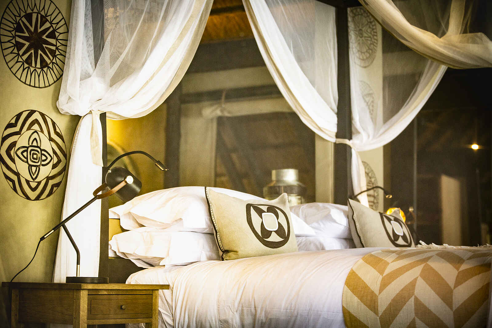 King's Pool Camp: Doppelbett im Standardzelt King's Pool Camp: Doppelbett im Standardzelt