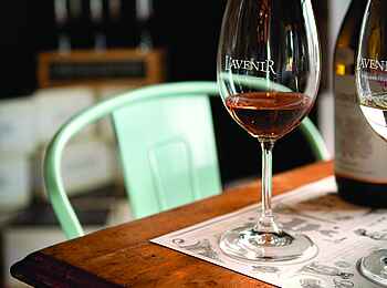 L'Avenir Country Lodge: L'Avenir Weinglas L'Avenir Country Lodge: L'Avenir Weinglas