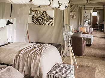 Legendary Mila Tented Camp: Zweites Schlafzimmer im Familienzelt