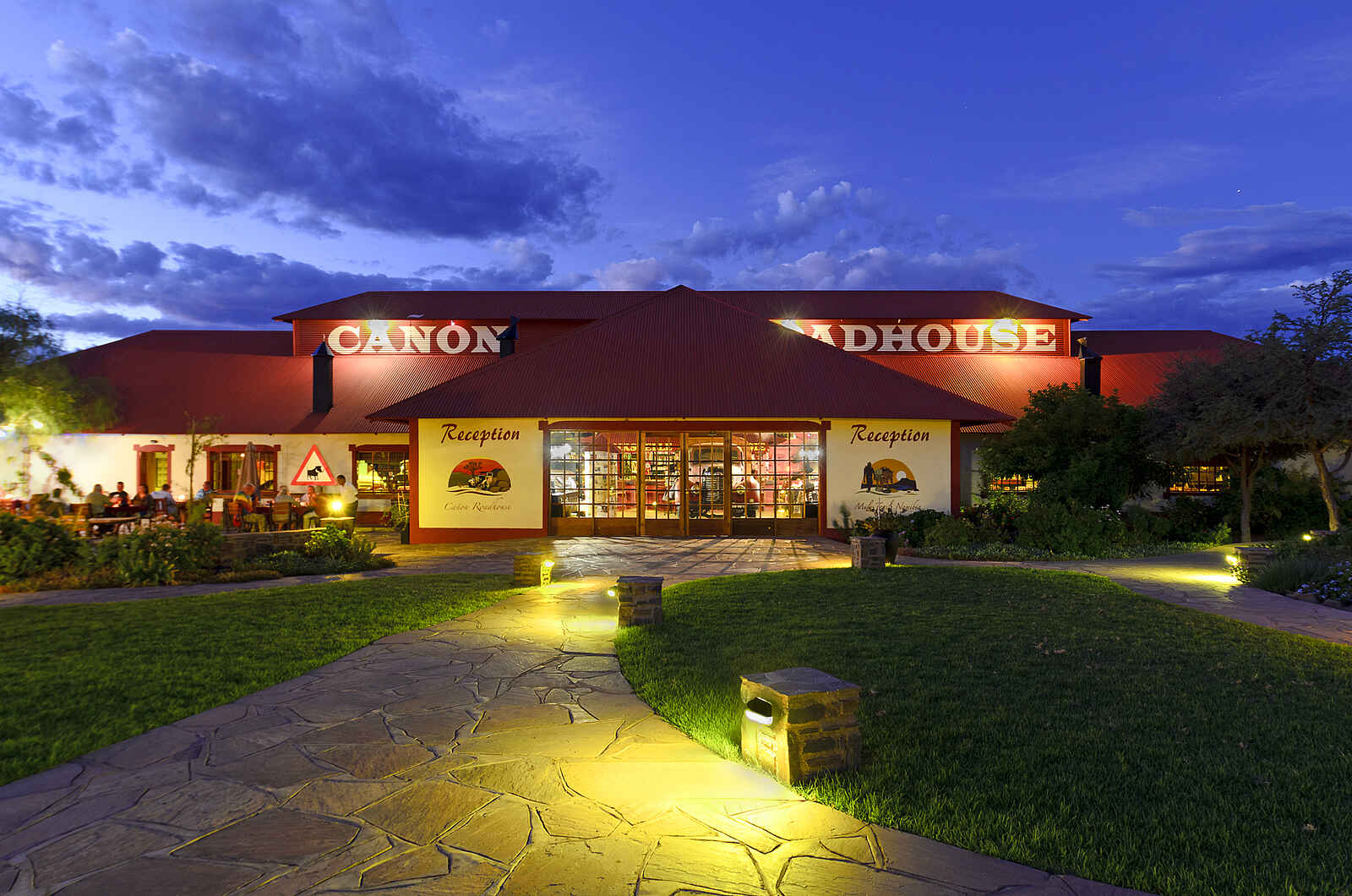Canon Roadhouse: Empfangsbereich Canon Roadhouse: Empfangsbereich