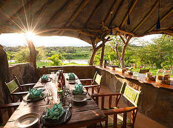 Laikipia Wilderness Palm Camp: Frühstück Laikipia Wilderness Palm Camp: Frühstück