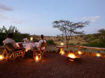 Lewa Safari Camp: Privates Dinner