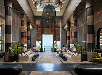 LUX Grand Baie: Die Lobby LUX Grand Baie: Die Lobby