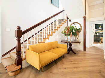 One Kensington Boutique Hotel: Das Treppenhaus zu den Zimmern