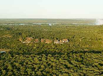 Victoria Falls Safari Lodge: Blick über die Umgebung