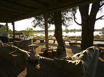 Vumbura Plains Camp: Lounge