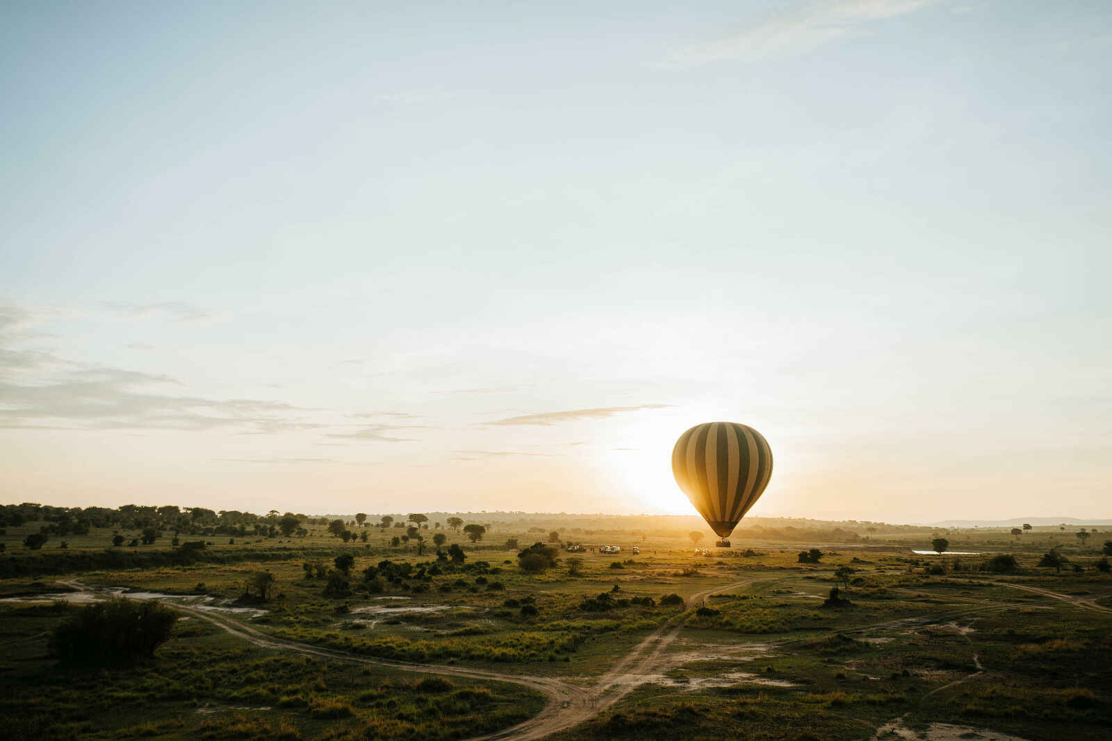 Wilderness Usawa Serengeti: Heißluftballonfahrt Wilderness Usawa Serengeti: Heißluftballonfahrt