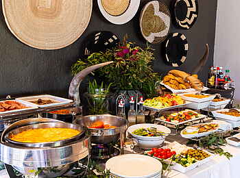 Inyati Game Lodge: Herzhaftes Brunch