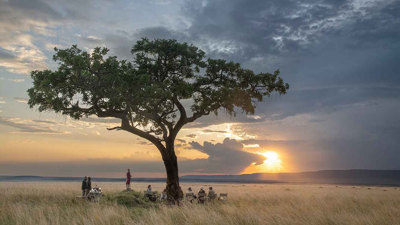 Paradise Plains Camp: Sundowner