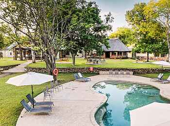 Robins Camp: Swimmingpool Robins Camp: Swimmingpool