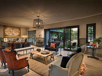 Stanley and Livingstone Boutique Hotel: Rezeption mit Lounge Stanley and Livingstone Boutique Hotel: Rezeption mit Lounge