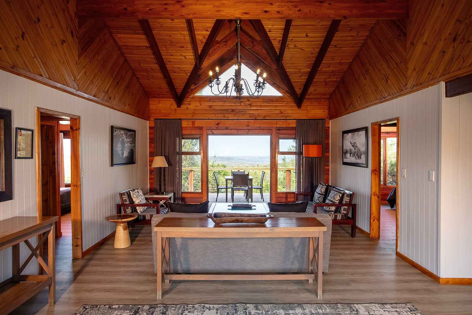 Kariega Main Lodge: Im Wohnbereich Kariega Main Lodge: Im Wohnbereich