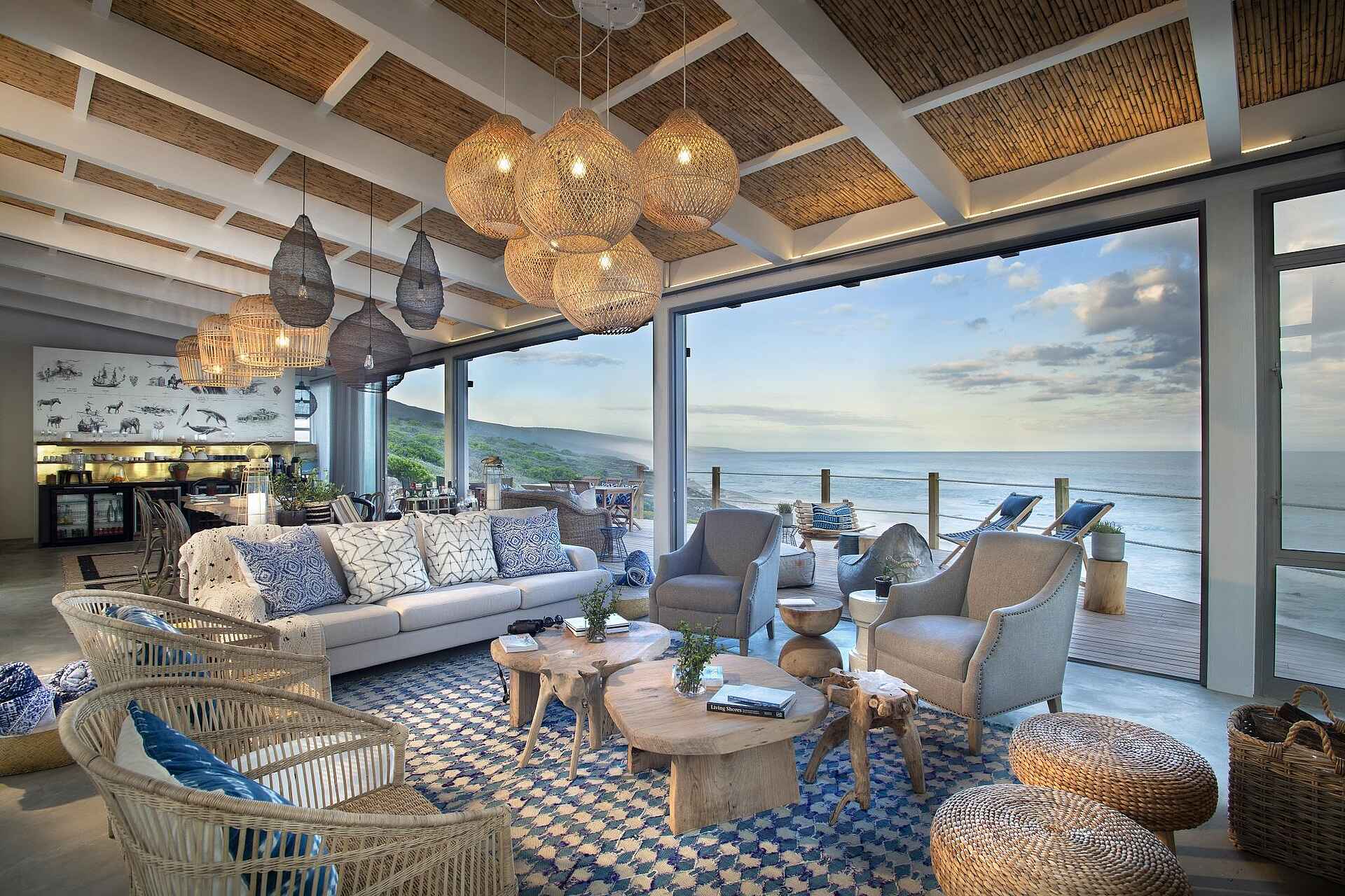 Lekkerwater Beach Lodge: Lounge
