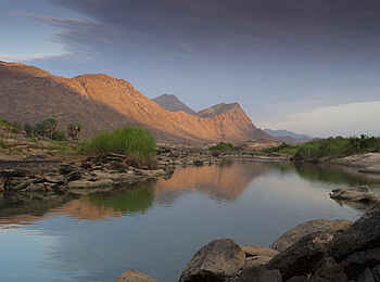 Okahirongo River Camp: Fluss-Stimmung Okahirongo River Camp: Fluss-Stimmung