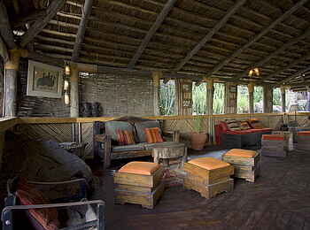 Olduvai Camp: In der Lounge
