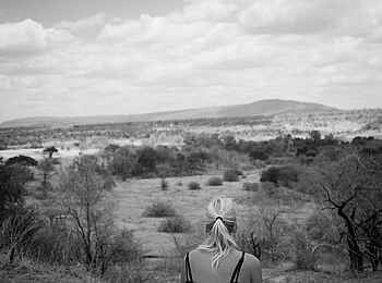 Sand Rivers Selous: Blick auf die Landschaft