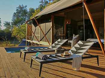 Tuludi Camp: Veranda Tuludi Camp: Veranda