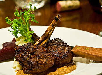 Tweedsmuir Park Lodge: Zubereitung von regionalen Produkten