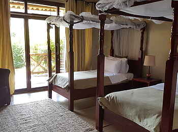 Five Volcanoes Boutique Hotel: Twins im Deluxe Room