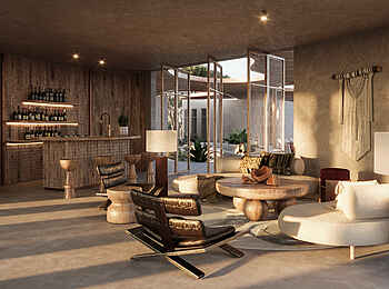 Ubuyu Lodge: Lounge in Villa