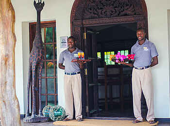 Anna of Zanzibar: Willkommensgruß