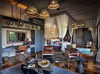 Atzaro Okavango: Luxuriöses Zimmer