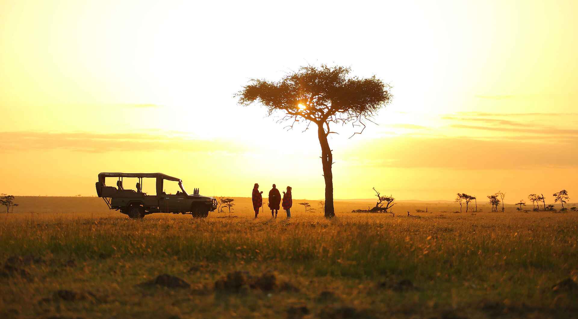 Basecamp Masai Mara: Sonnenuntergang