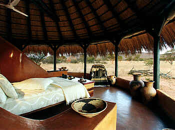 Okonjima Bush Camp: Ausblick aus dem Gästechalet