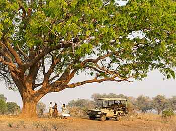 Puku Ridge Camp: Buschpicknick Puku Ridge Camp: Buschpicknick