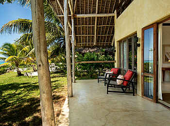 Qambani Luxury Resort: Africa Villa Terrasse