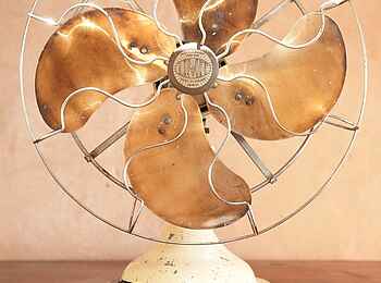 Royal Zambezi Lodge: Kupferventilator